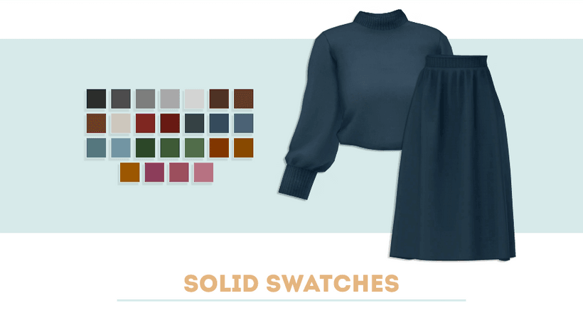 Галерея мода Сет свитер+юбка Julienne Set #3